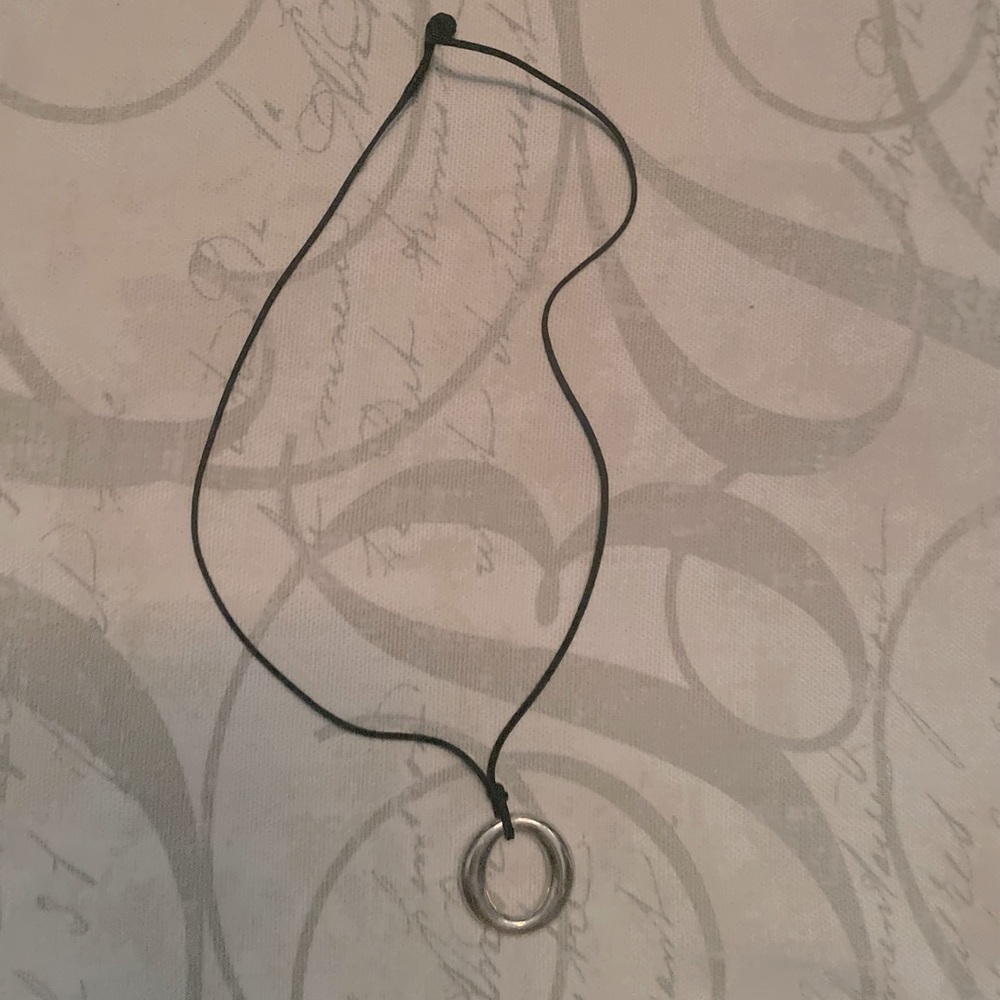 Tiffany & Co Elsa Peretti Sevilla Silk Cord Pendant Necklace